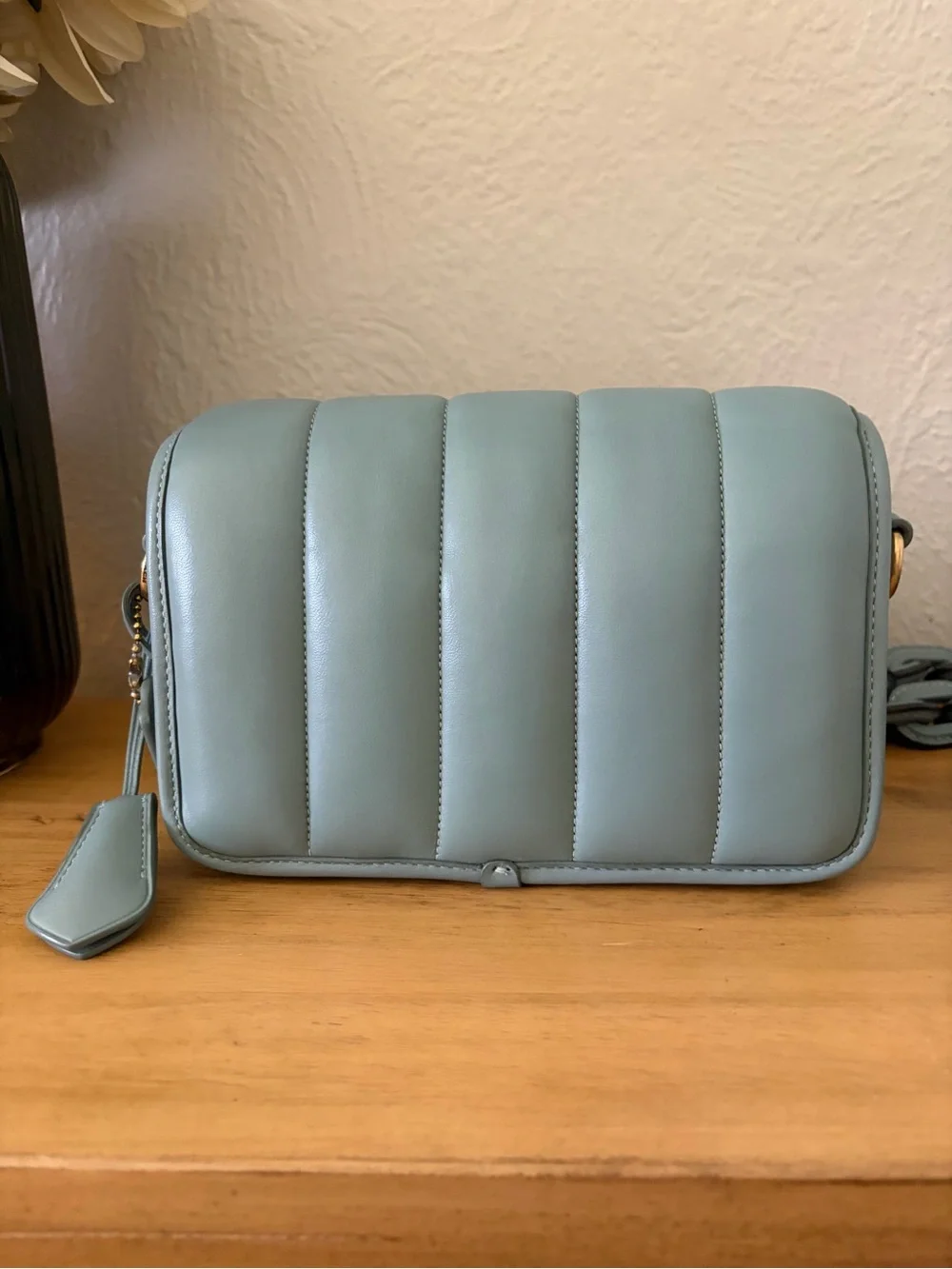 Coach Quilted Studio in Sage